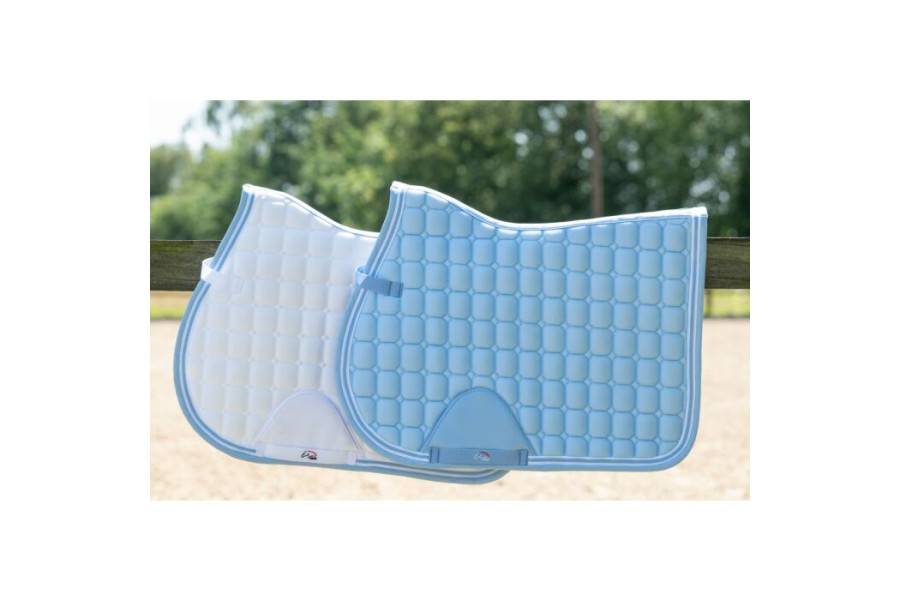 Suador Us General HKM Airy Mesh Blau Cel | Equestrian | Calvet Animals i Plantes