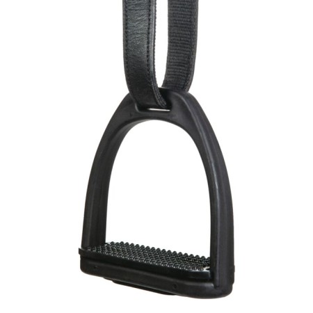 Estreps Anglesos HKM Plàstic Negre | Equestrian | Calvet Animals i Plantes 2