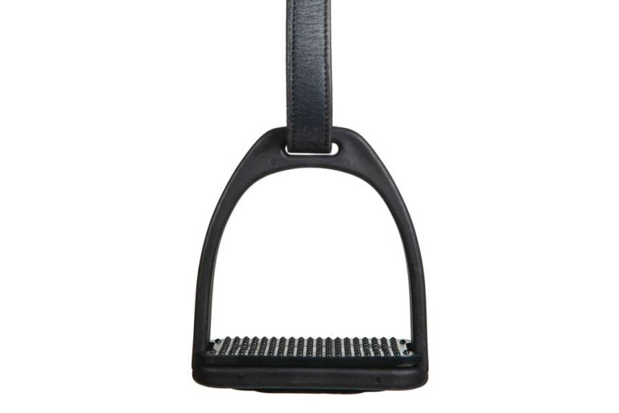 Estribos Ingleses HKM Plástico Negro | Equestrian | Calvet Animales y
