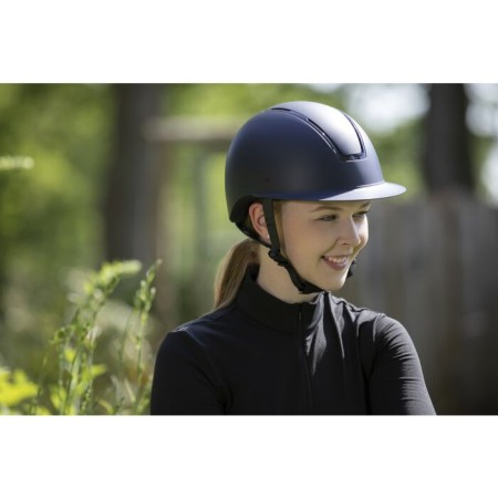 Casc HKM Lady Shield Negre/NegreBrillante | Equestrian | Calvet Animals i Plantes