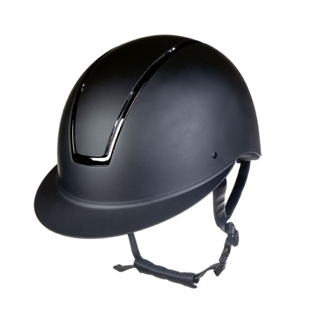 Casco HKM Lady Shield Negro/Negro Brillante | Equestrian | Calvet Animales