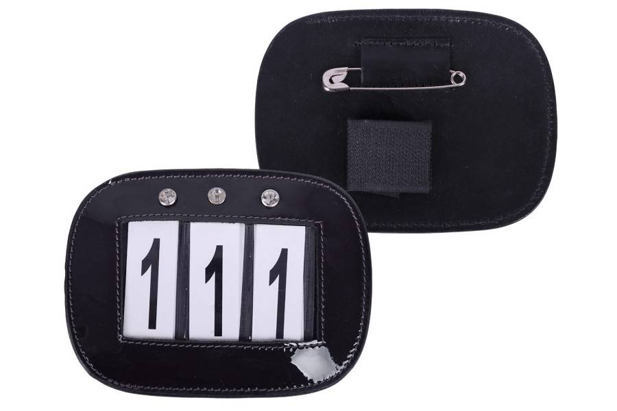 Números Competició QHP Negre 2 Packs | Equestrian | Calvet Animals i Plantes
