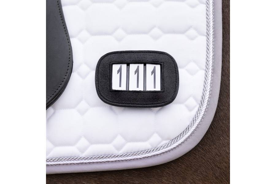 Números Competición QHP Shine Negro | Equestrian | Calvet Animales y