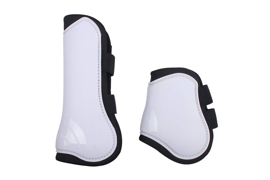 Protectores QHP Blancos (4) | Equestrian | Calvet Animales y Plantas