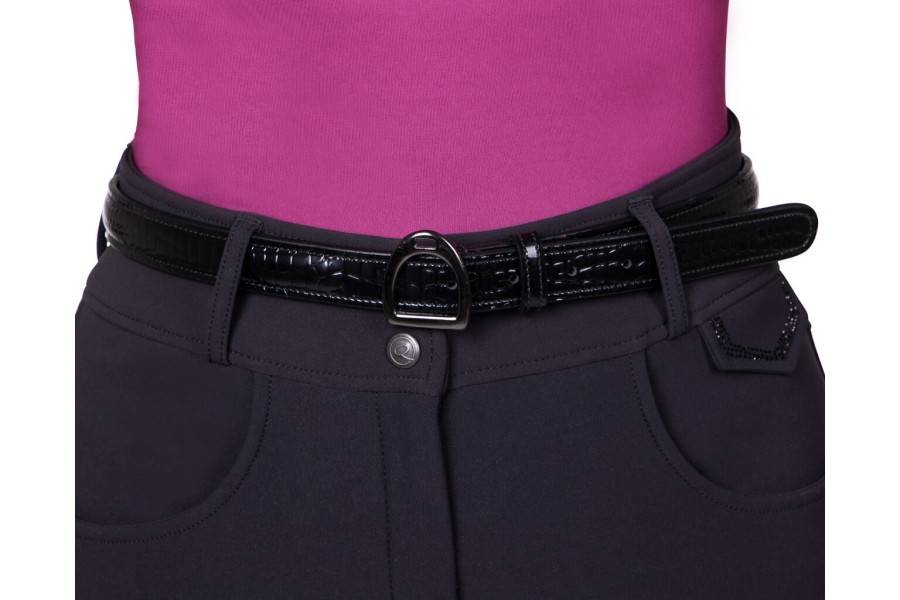 Cinturón QHP Djune Negro | Equestrian | Calvet Animales y Plantas