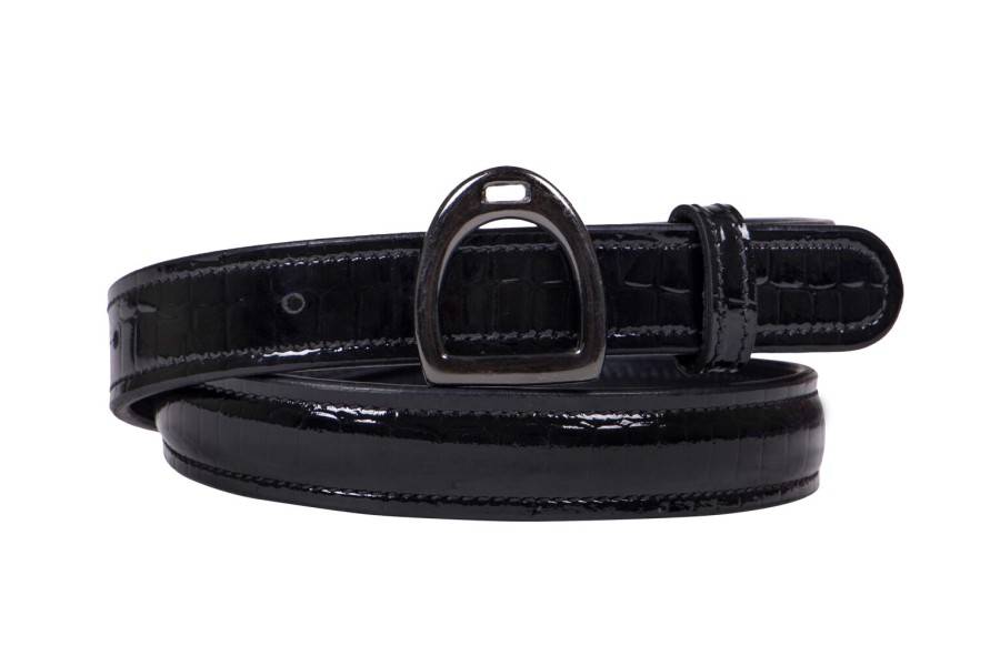 Cinturón QHP Djune Negro | Equestrian | Calvet Animales y Plantas