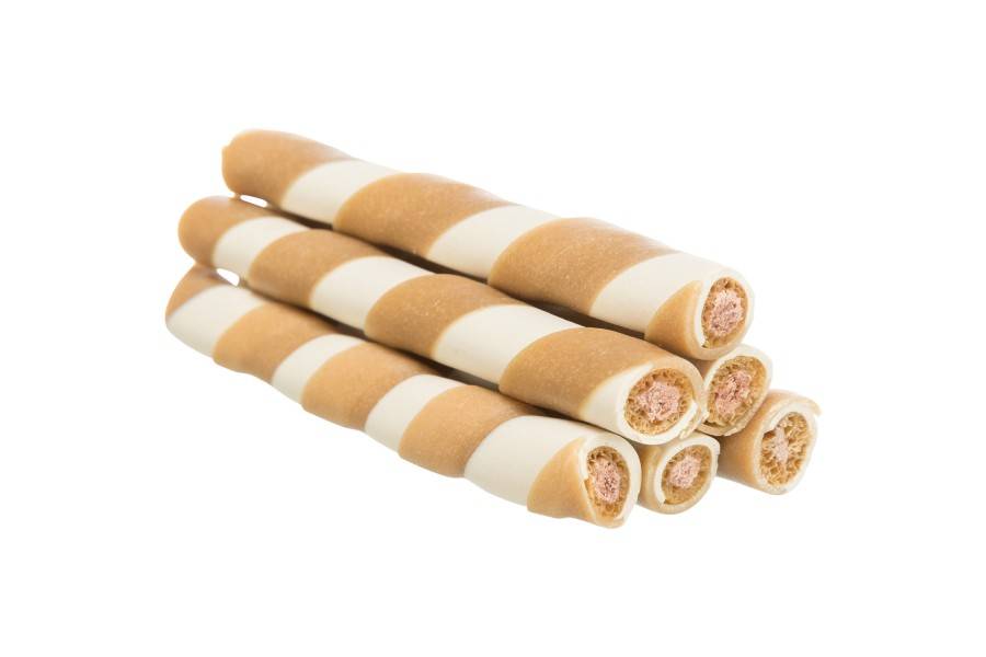 Rollo Masticable Relleno Pollo 10 Cm para perros | Calvet Animales y Plantas