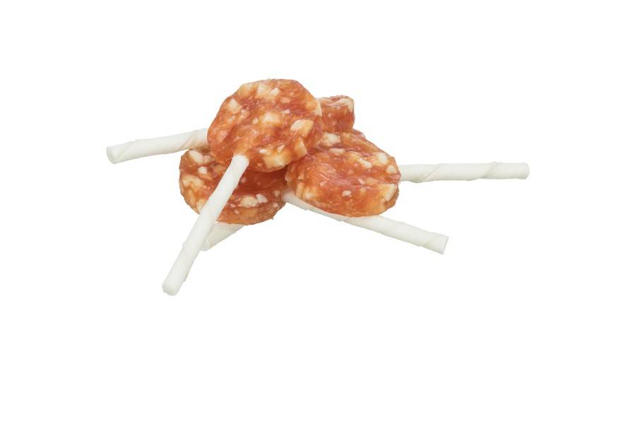 Denta Fun Piruleta Pollo/Queso 10 Cm para perros | Calvet Animales y Plantas