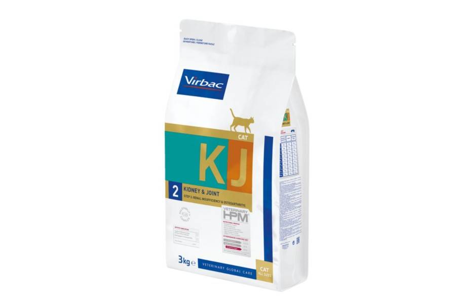 Virbac HPM Cat KJ2 Kidney & Joint per gats | Calvet Animals i Plantes