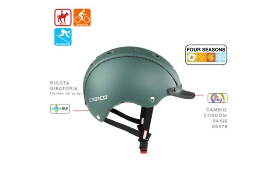 Casc Cas Co Choice Turnier Verd | Equestrian | Calvet Animals i Plantes