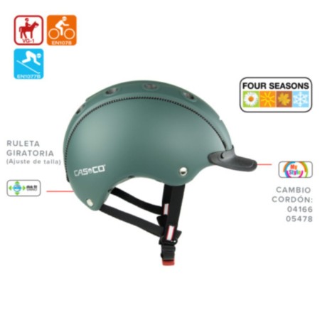 Casc Cas Co Choice Turnier Verd | Equestrian | Calvet Animals i Plantes