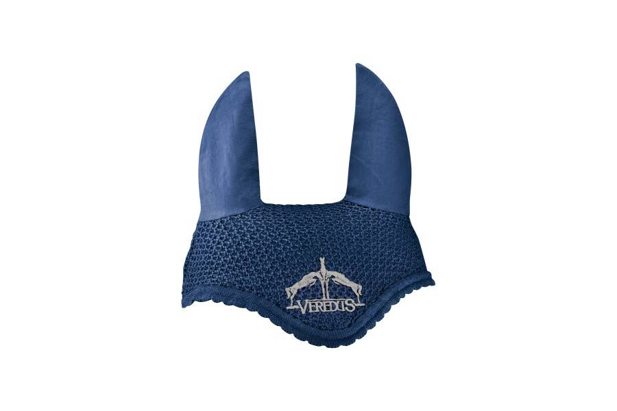 Orejeras Veredus Fly Fringe M Azul Marino | Equestrian | Calvet Animales y