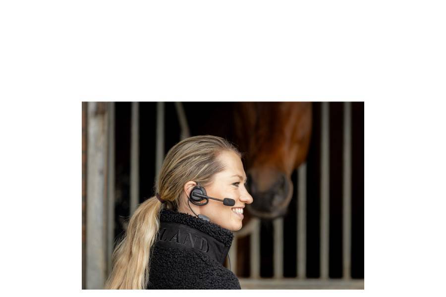 Auricular/Micròfon Whis Competition Negre | Calvet Animals i Plantes