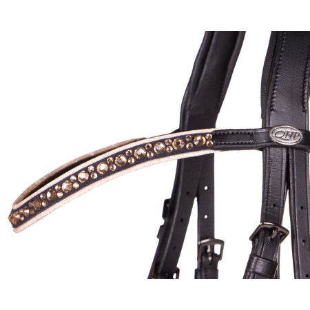 Morralla Muntar QHP Orlando Negra/Beig | Calvet Animals i Plantes