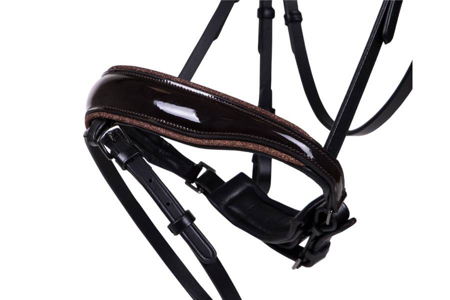 Brida Montar QHP Orlando Negra/Marrón | Calvet Animales y