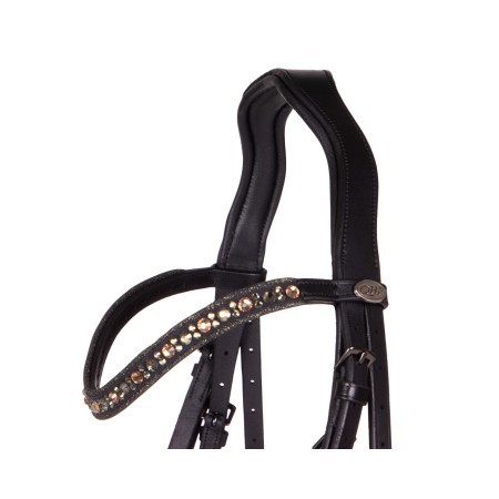 Brida Montar QHP Orlando Negra/Verde | Calvet Animales y Plantas