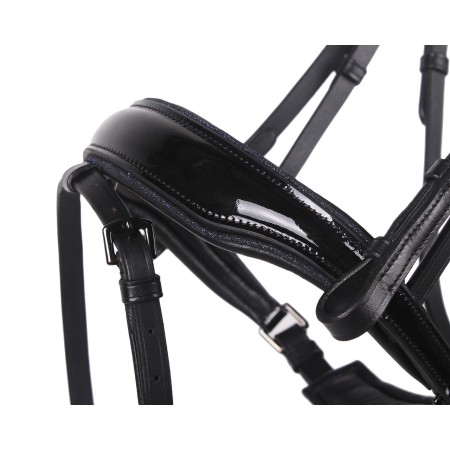 Brida Montar QHP Orlando Negra/Azul Marino | Calvet Animales y