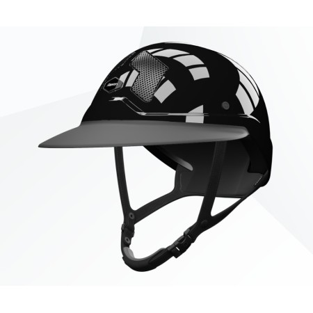 Casc Flex-on Armet Star Negre Visera Llarga | Calvet Animals i Plantes