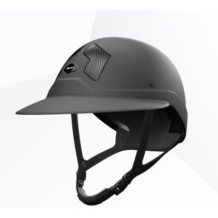 Casco Flex-on Armet Dark Negro Visera Larga | Calvet Animales y