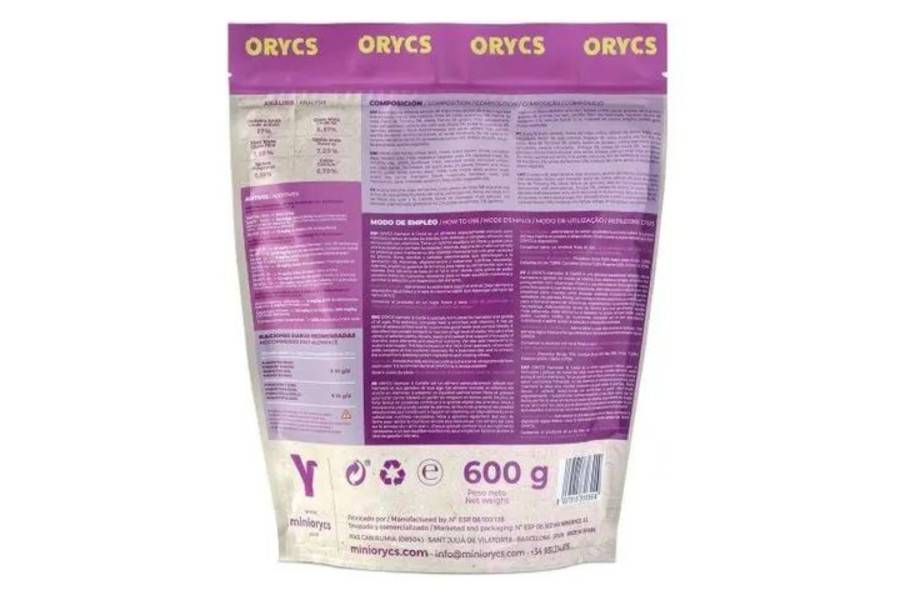 Miniorycs Hámster & Jerbo | Calvet Animales y Plantas