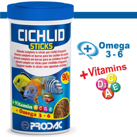 Prodac Cichlid Sticks | Calvet Animales y Plantas