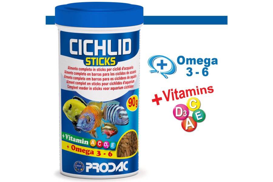 Prodac Cichlid Sticks | Calvet Animales y Plantas