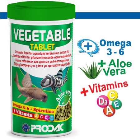 Prodac Vegetable Tablet | Calvet Animales y Plantas