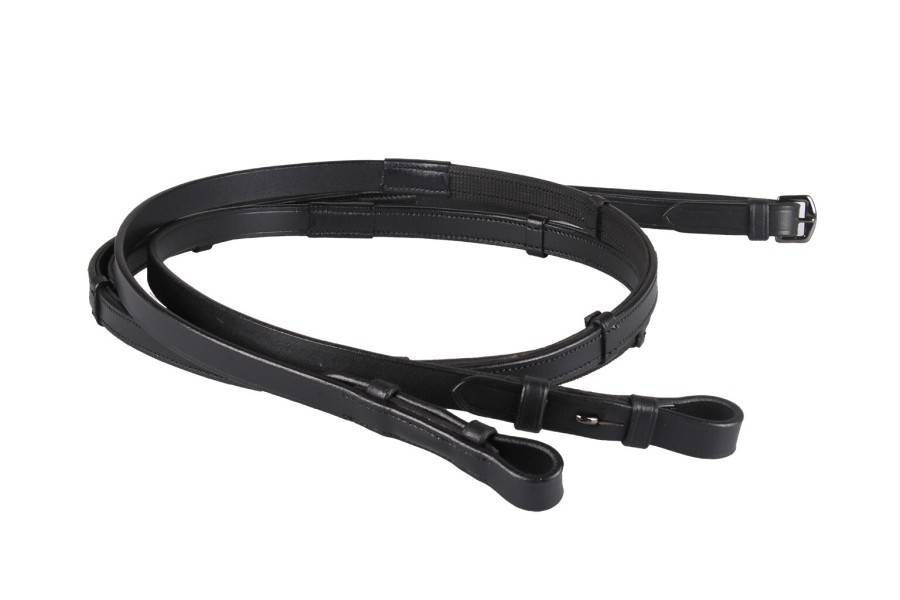 Brida Montar QHP Orlando Negra/Azul Marino | Calvet Animales y