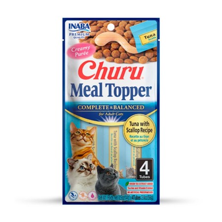 Churu Gat Meal Topper Tonyina Amb Vieira 4x14 Gr | Calvet Animals i Plantes