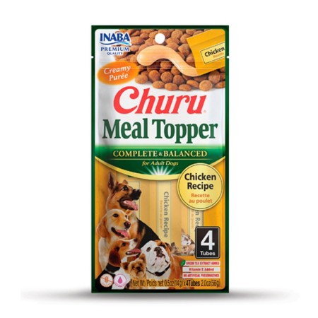 Churu Gos Meal Topper Pollastre 4x14 Gr | Calvet Animals i Plantes