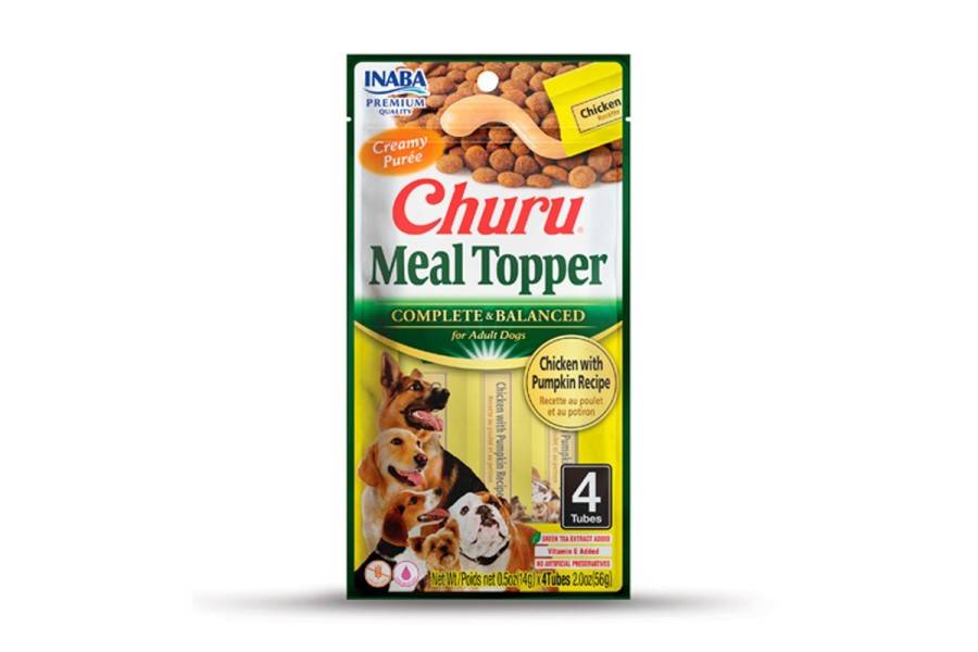 Churu Gos Meal Topper Pollastre Amb Carbassa 4x14 Gr | Calvet Animals i Plantes