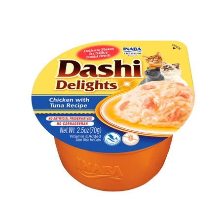 Dashi Delight Pollo Con Atún 70 Gr | Calvet Animales y Plantas