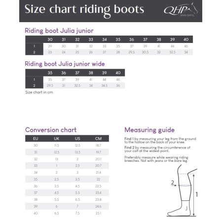 Botes QHP Julia Junior Negra | Calvet Animals i Plantes