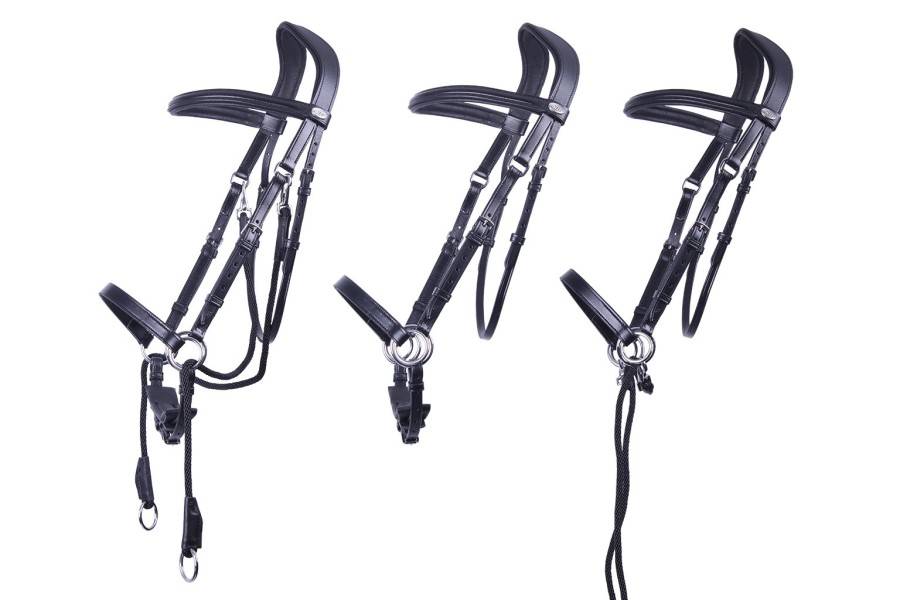 Brida Montar QHP Ceto Negra | Calvet Animales y Plantas