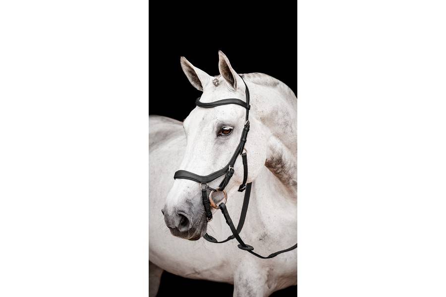 Morralla Anglesa Horseware Micklem 2 Negra | Calvet Animals i Plantes