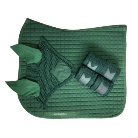 Conjunto Marjoman Doma Sudadero + Orejeras + Vendas Verde |