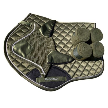 Conjunto Marjoman Salto Sudadero + Orejeras + Vendas Verde |