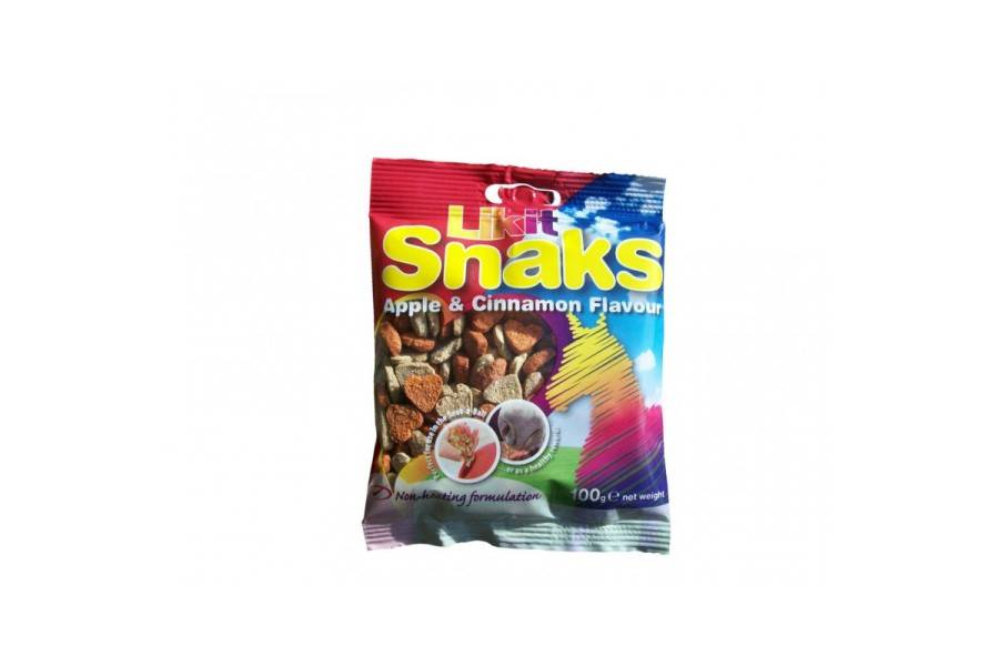 Premios Caballo Likit Manzana/Canela 100 Gr | Calvet Animales y