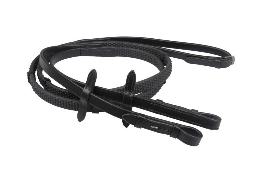 Regnes Angleses Goma/Cuir QHP Negres | Calvet Animals i Plantes