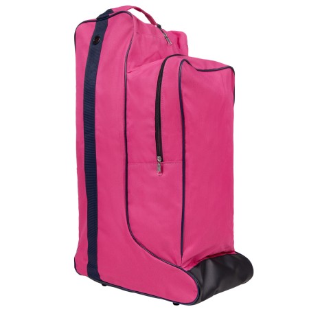 Funda Botas Y Casco QHP Fucsia/Azul Marino | Calvet Animales y