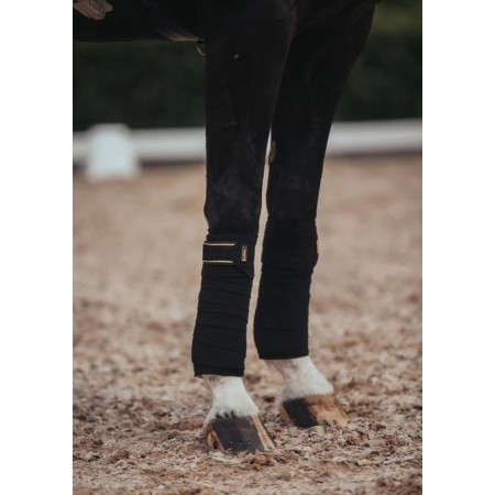 Vendas Polares Equestrian Stockholm Negra/Oro | Calvet Animales 2