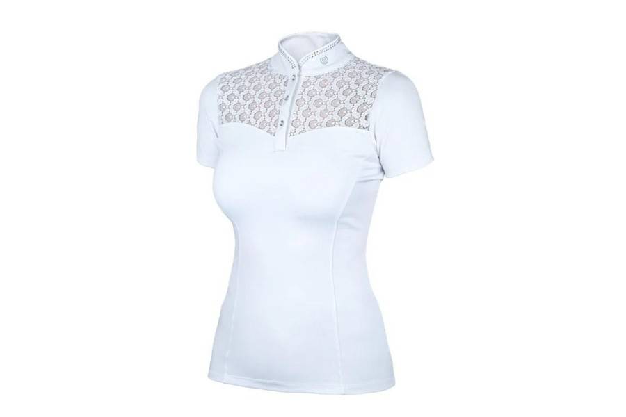 Polo Mujer Manga Corta Equestrian Stockholm Crystal Champion
