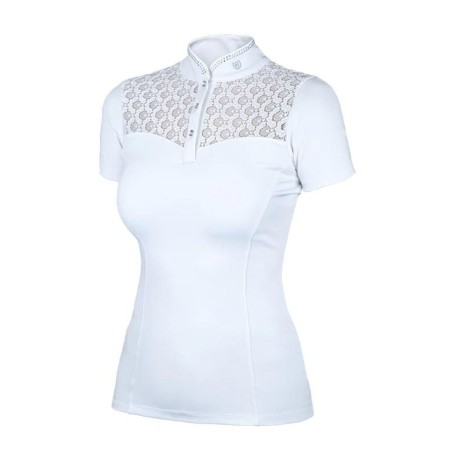Polo Mujer Manga Corta Equestrian Stockholm Crystal Champion