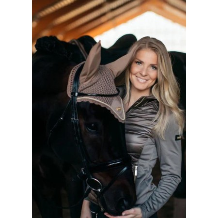 Orejeras Equestrian Stckholm Champagne | Calvet Animales y