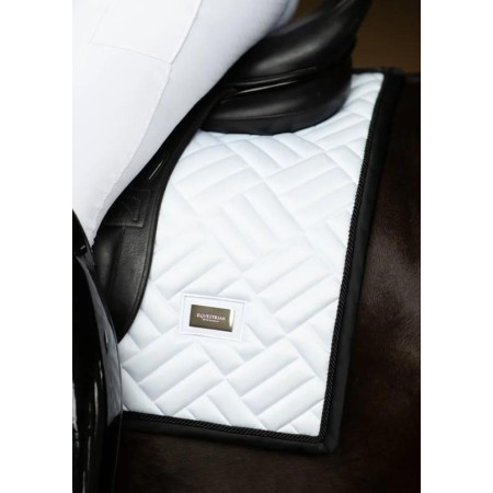 Sudadero Doma Equestrian Stockholm Modern Blanco/Negro | Calvet