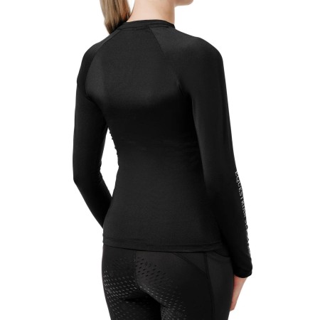 Base Layer Equestrian Stockholm Dynamic Màniga Llarga Negre | Calvet Animals i
