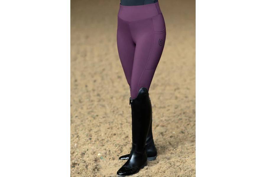 Mallas Mujer Doma Equestrian Stockholm Movement All Negro Raven