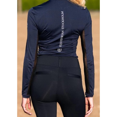 Samarreta Dona Màniga Llarga Equestrian Stockholm Air Breeze Midnight | Calvet