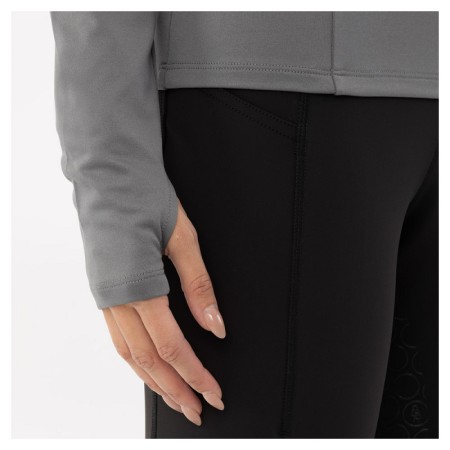 Camiseta Mujer Manga Larga BR Franka Zip-Up Quiet Shade |