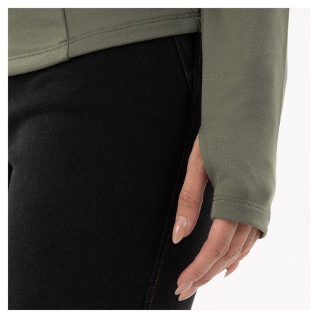 Camiseta Mujer Manga Larga BR Franka Zip-Up Beetle | Calvet